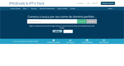 Desktop Screenshot of ipageweb.info